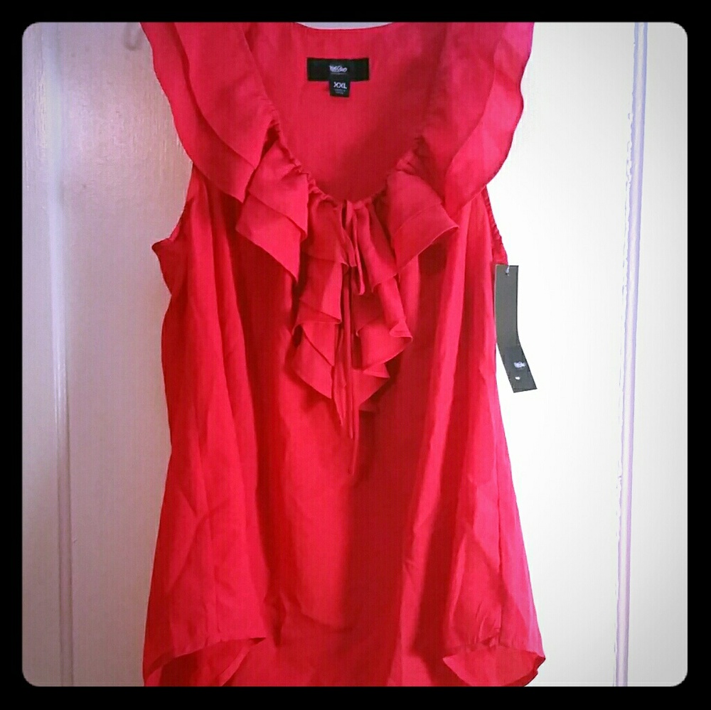 Mossino Ruffle Summer Top sz - XXL